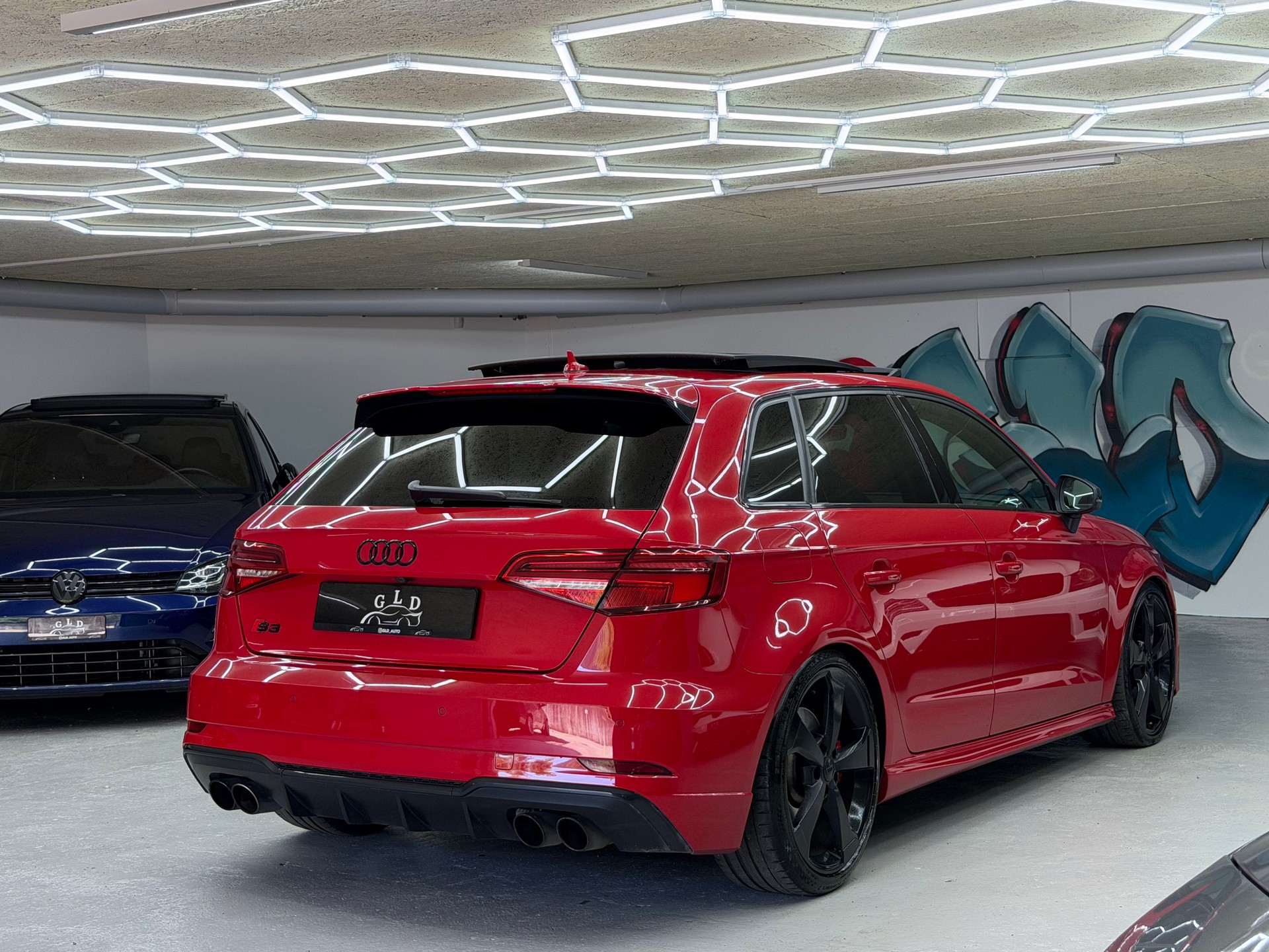 AUDI S3 Sportback 2.0 TFSI quattro S-tronic *REMUS/H&R/TANGO RED*-image-5