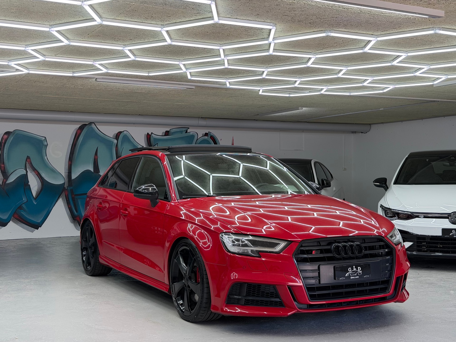 AUDI S3 Sportback 2.0 TFSI quattro S-tronic *REMUS/H&R/TANGO RED*-image-1