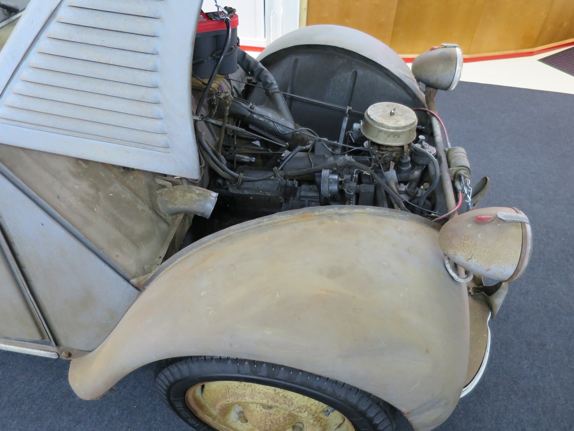 CITROEN 2CV AZ 12 PS. MODELL 1957. GUTER ZUSTAND NICHT VIEL ROST !! NETTO 8800.--image-13