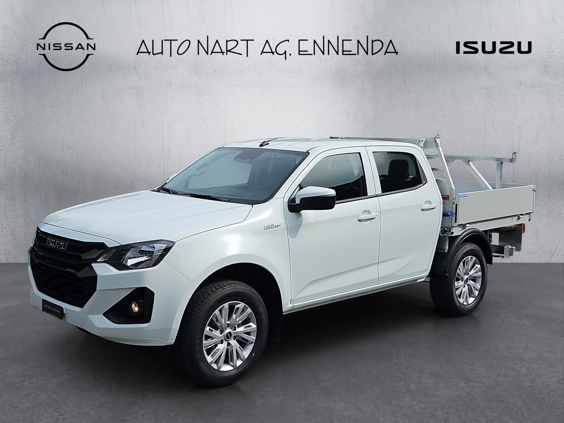 ISUZU D-MAX 1.9 CrewCab N60BB+ 4x4 - Alu-Brücke-image-0
