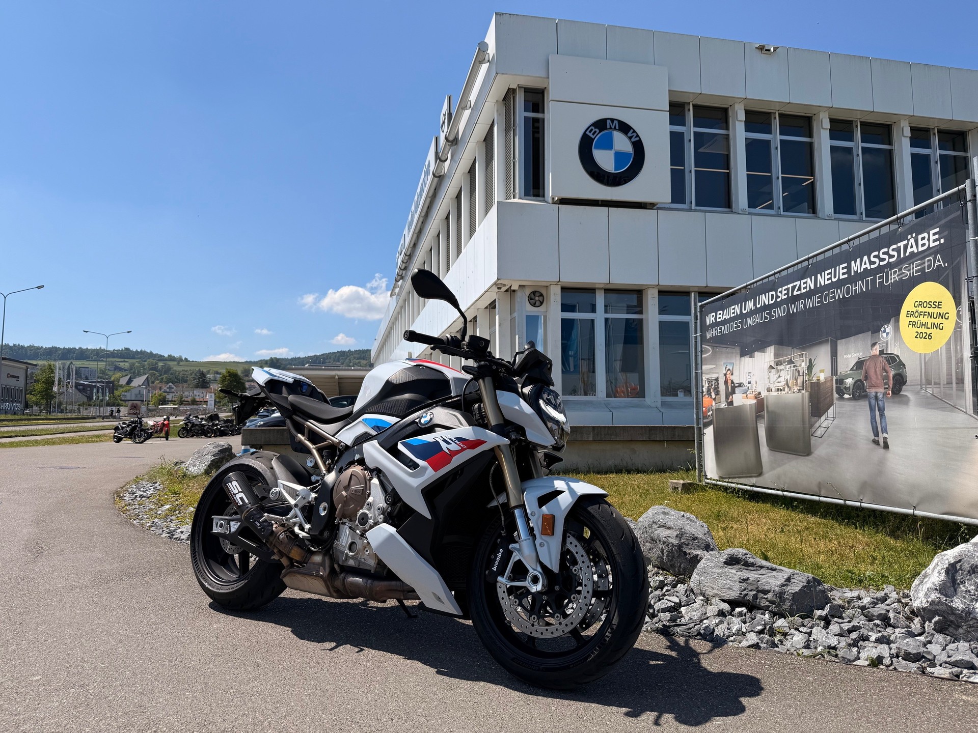 BMW S 1000 R M M Sport mit SC Project Auspuff-showroom-element-1