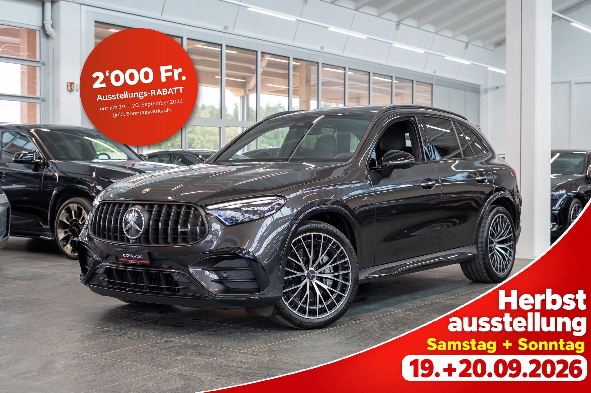MERCEDES-BENZ GLC 43 AMG 4matic / Panorama / Performance Auspuff / 360°Kamera-image-0