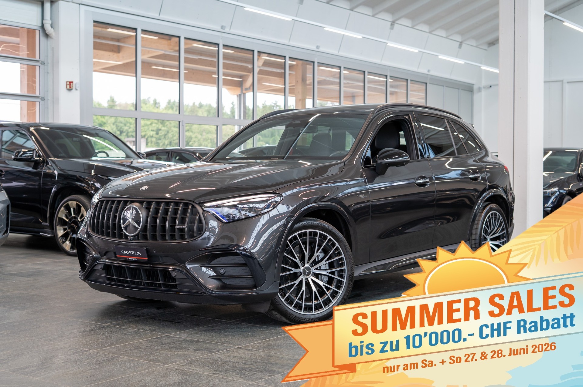 MERCEDES-BENZ GLC 43 AMG 4matic / Panorama / Performance Auspuff / 360°Kamera-image-0