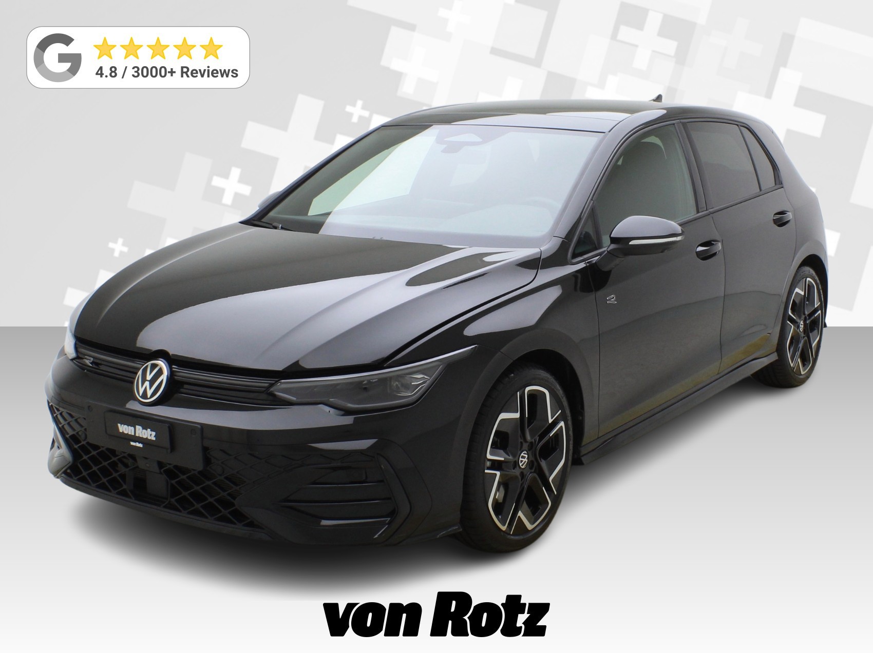 VW Golf 8.5 2.0 TSI DSG R-Line Black Style 4Motion **VW Werksgarantie bis 12/2030**-image-0