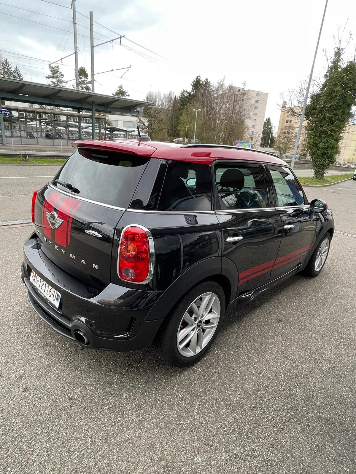 MINI COUNTRYMAN 5-Sitzer John Cooper Works ALL4 Steptronic All Black-image-6