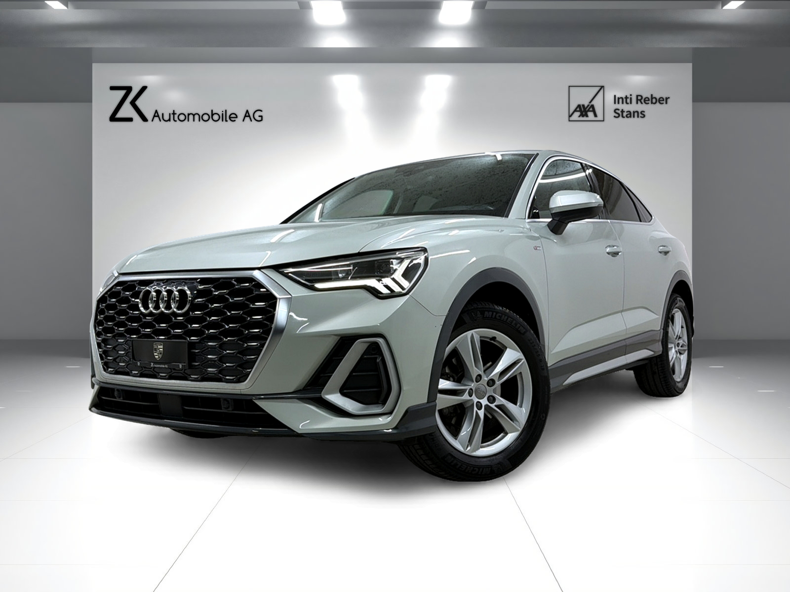 AUDI Q3 Sportback 35 TFSI S line Dew Silver Attraction S-tronic-image-0
