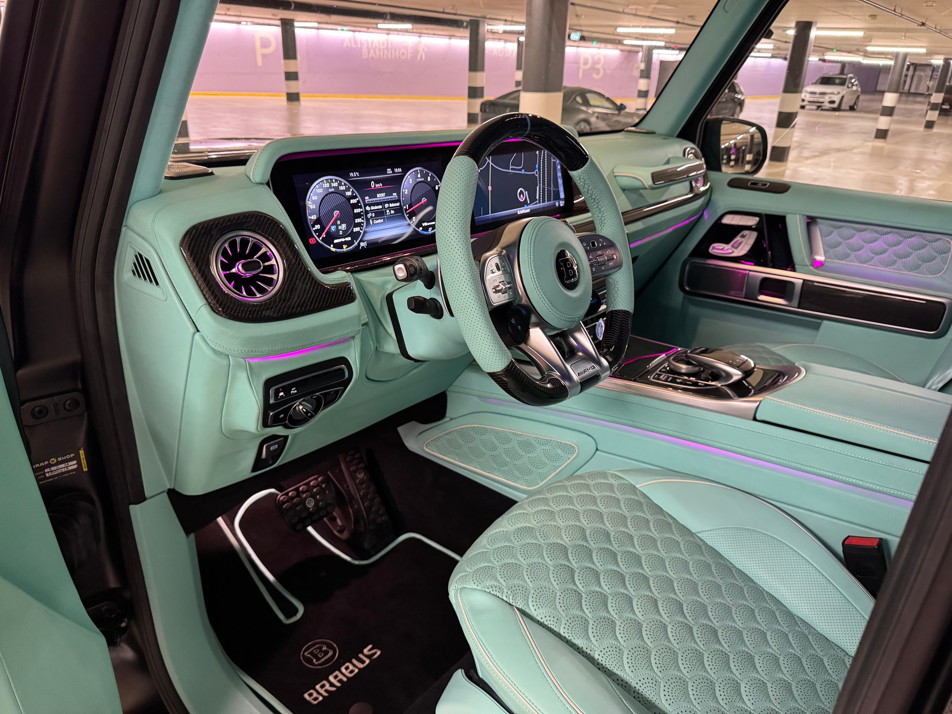 MERCEDES-BENZ G 63 AMG Speedshift Plus G-Tronic * BRABUS G800 Widestar *-image-9