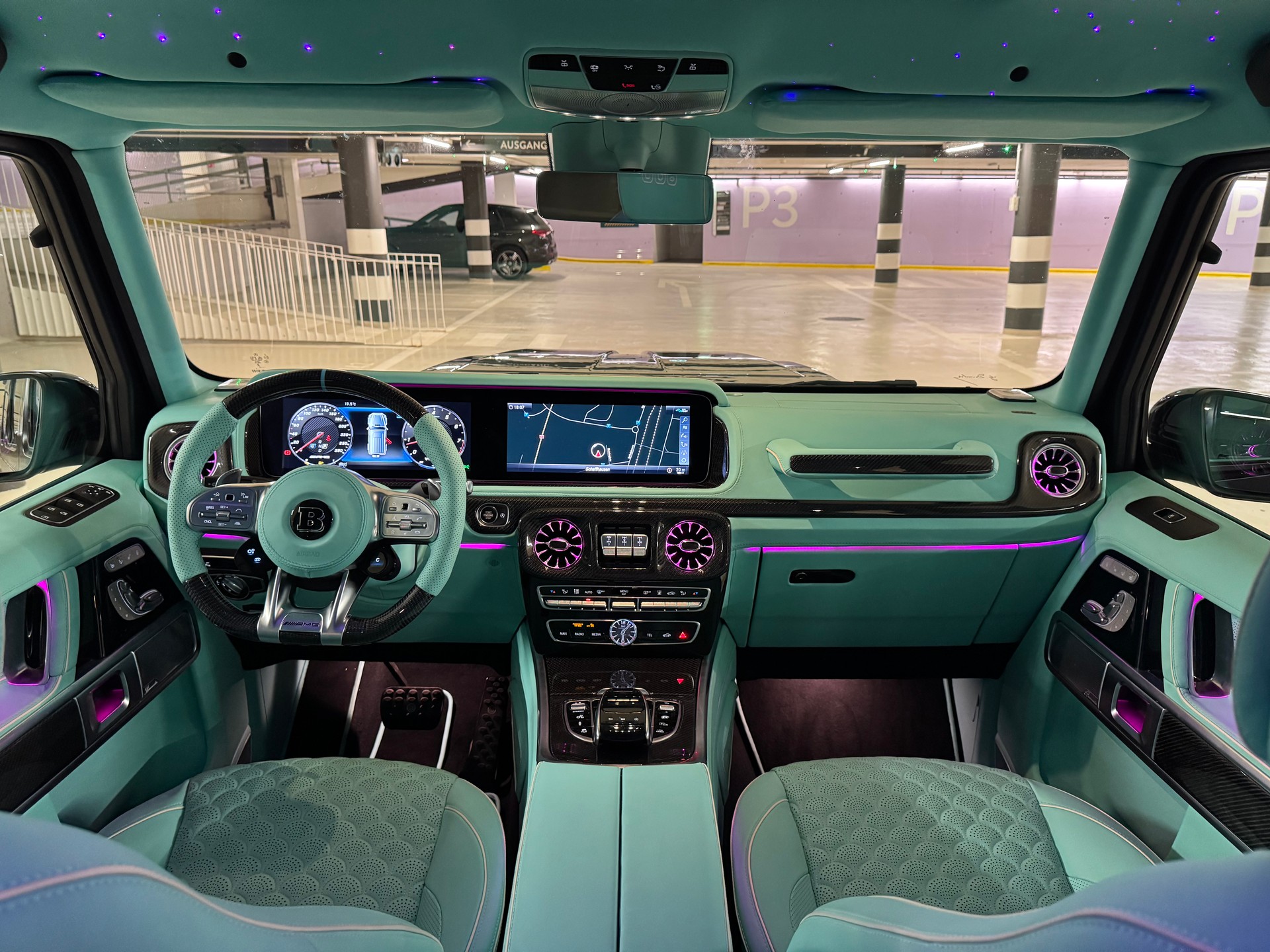 MERCEDES-BENZ G 63 AMG Speedshift Plus G-Tronic * BRABUS G800 Widestar *-image-11