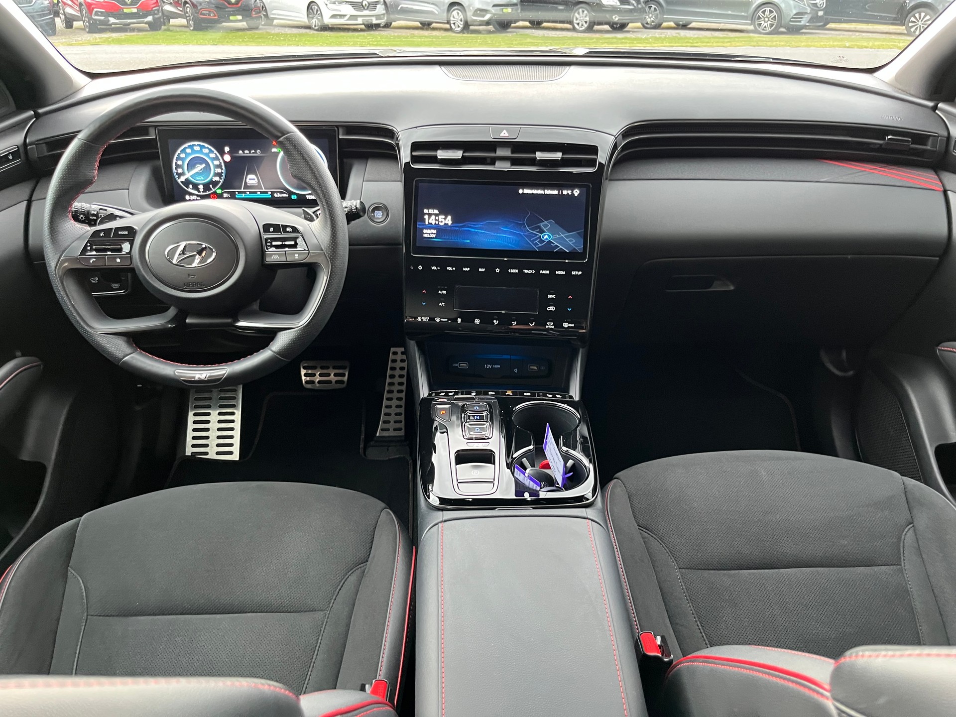 HYUNDAI Tucson 1.6 TGDI HEV N Line LUX pack 4WD+++ANHÄNGERKUPPLUNG+++-image-9