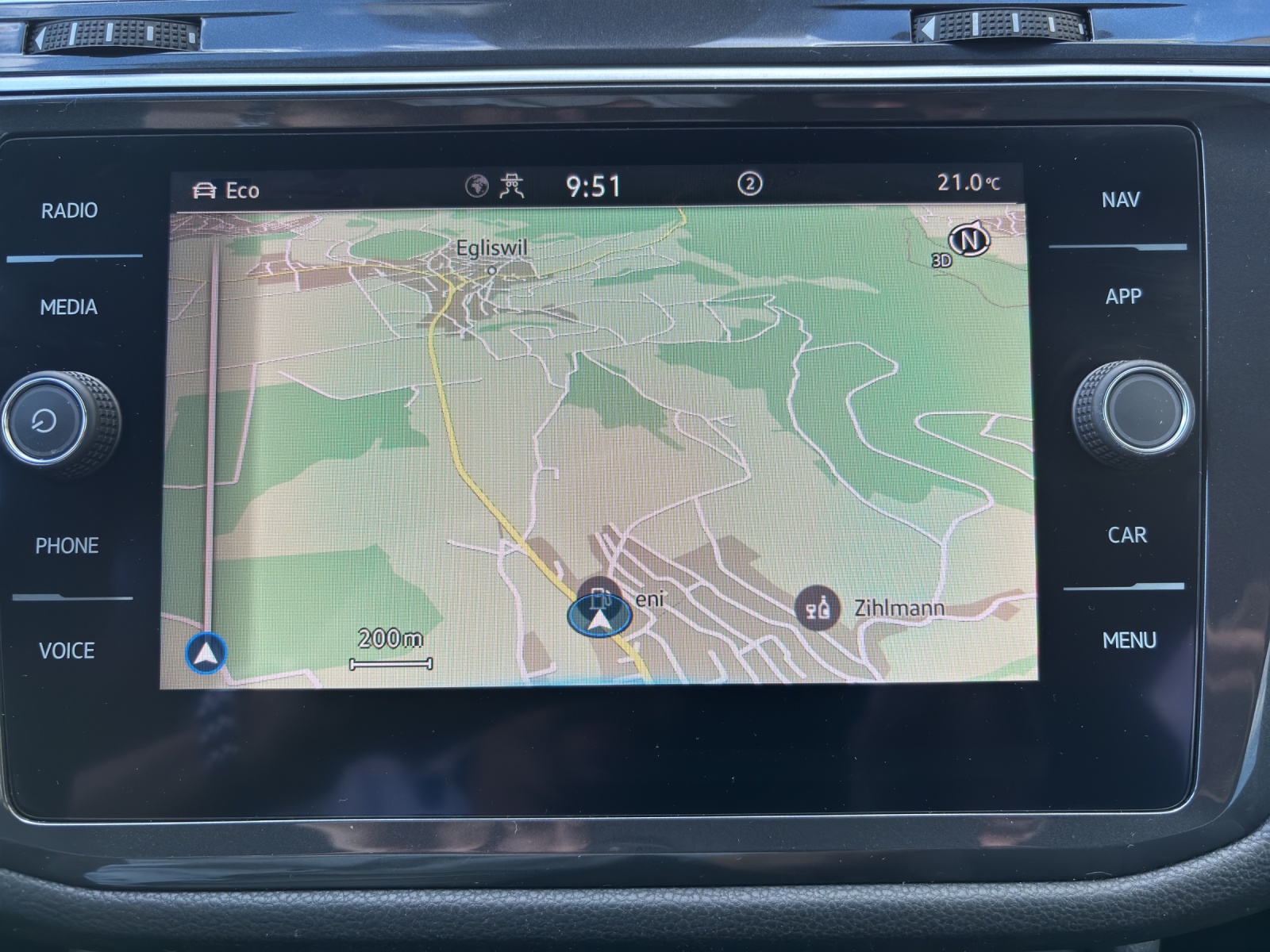 VW Tiguan Allspace 2.0 TDI SCR R-Line 4Motion DSG mit AHK, Head-Up-Display & 360°Kamrea-image-22