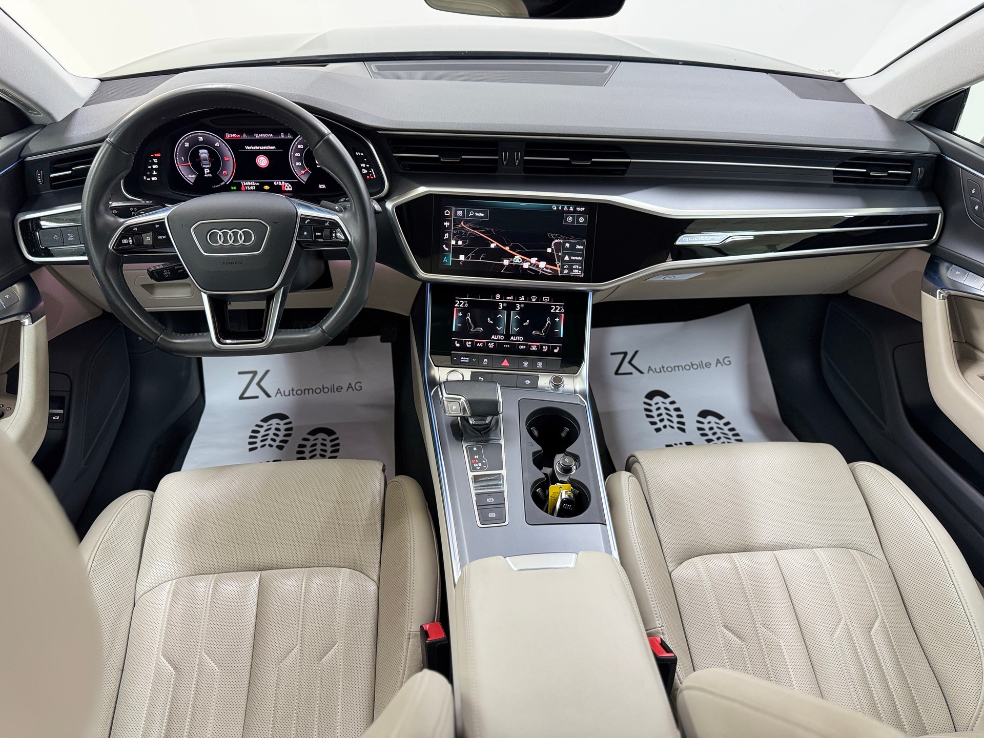 AUDI A7 Sportback 45 TDI S-Line quattro S-tronic | Head-Up-Display | RF-Kamera | Matrix-LED | Softclose | Leder | Komfortzugang |-image-9
