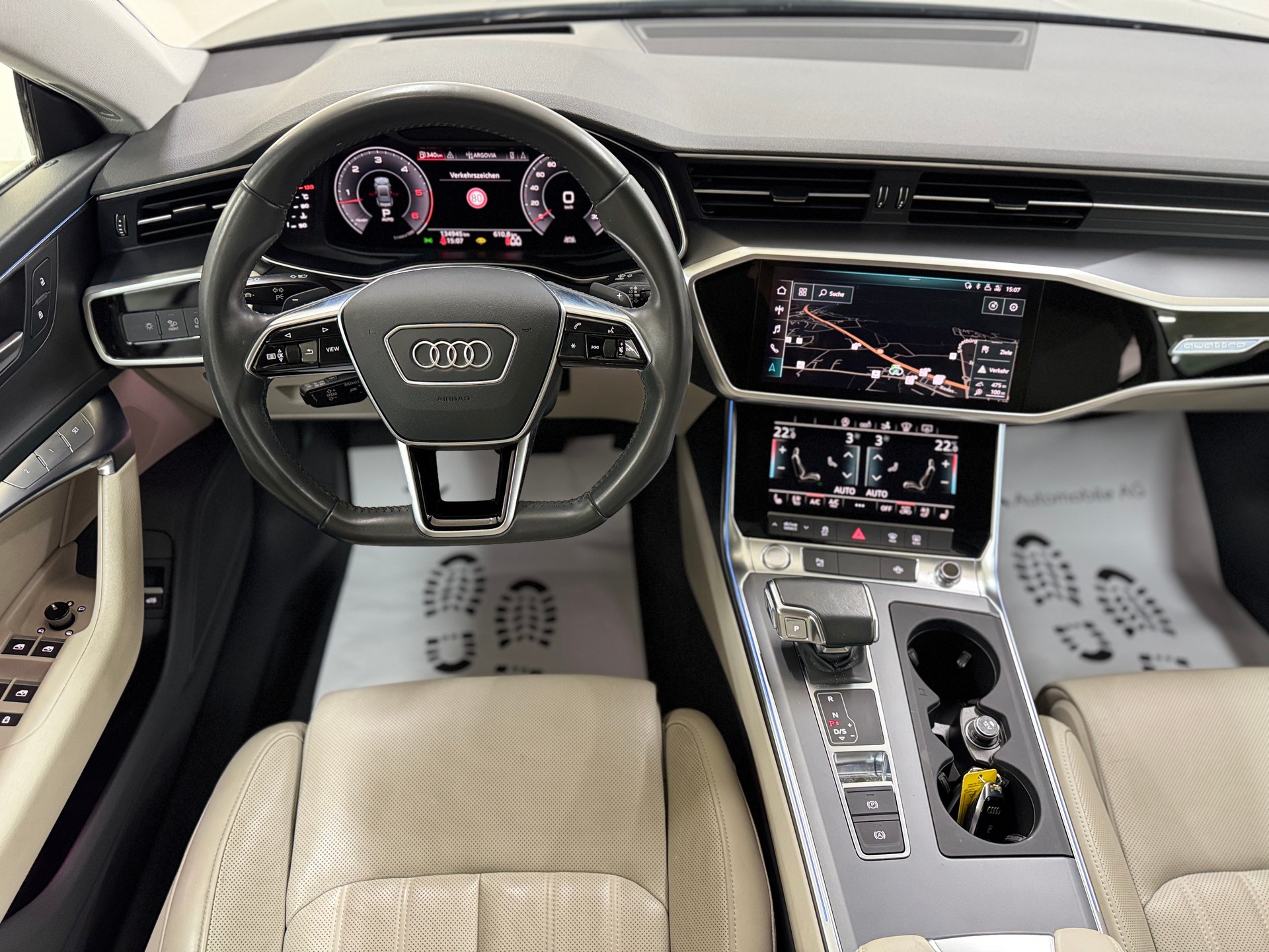 AUDI A7 Sportback 45 TDI S-Line quattro S-tronic | Head-Up-Display | RF-Kamera | Matrix-LED | Softclose | Leder | Komfortzugang |-image-10