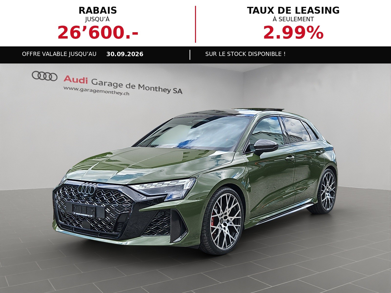 AUDI RS3 Sportback 2.5 TSI quattro S-tronic