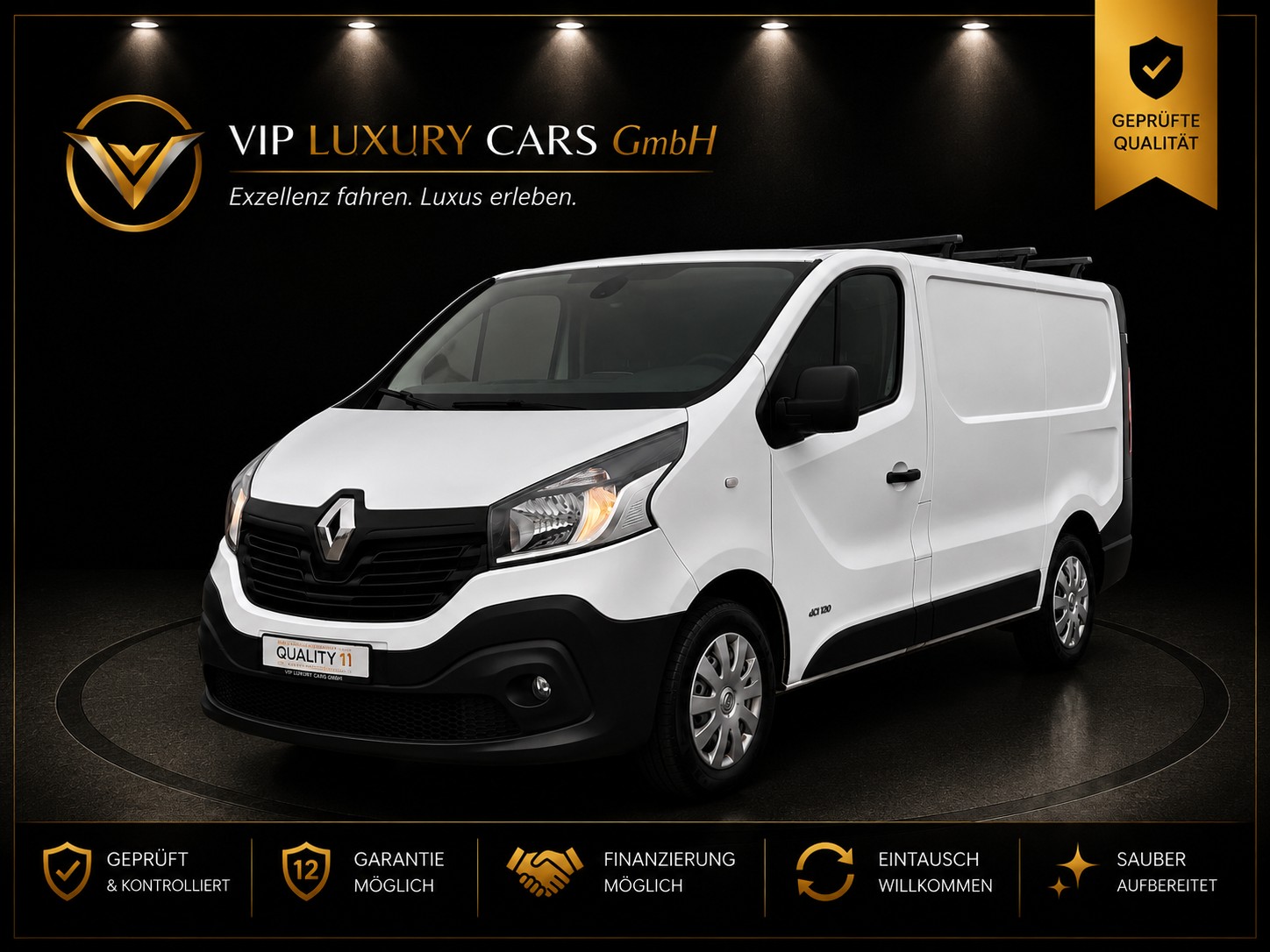 RENAULT Trafic 1.6 dCi 115 2.9t Business L1H1 , Klima, Navi , Rückfahrkamera . Frisch Ab MFK & Frisch Ab Grossem Service-image-0