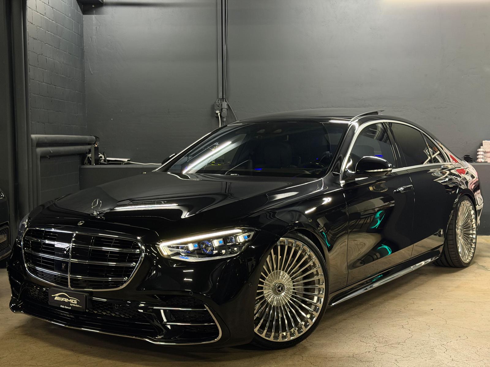 MERCEDES-BENZ S 580 e AMG Line Black&Silve Performance 9G-Tronic 4 Jahre Werksgarantie & Gratisservice Vollausstattung-image-1