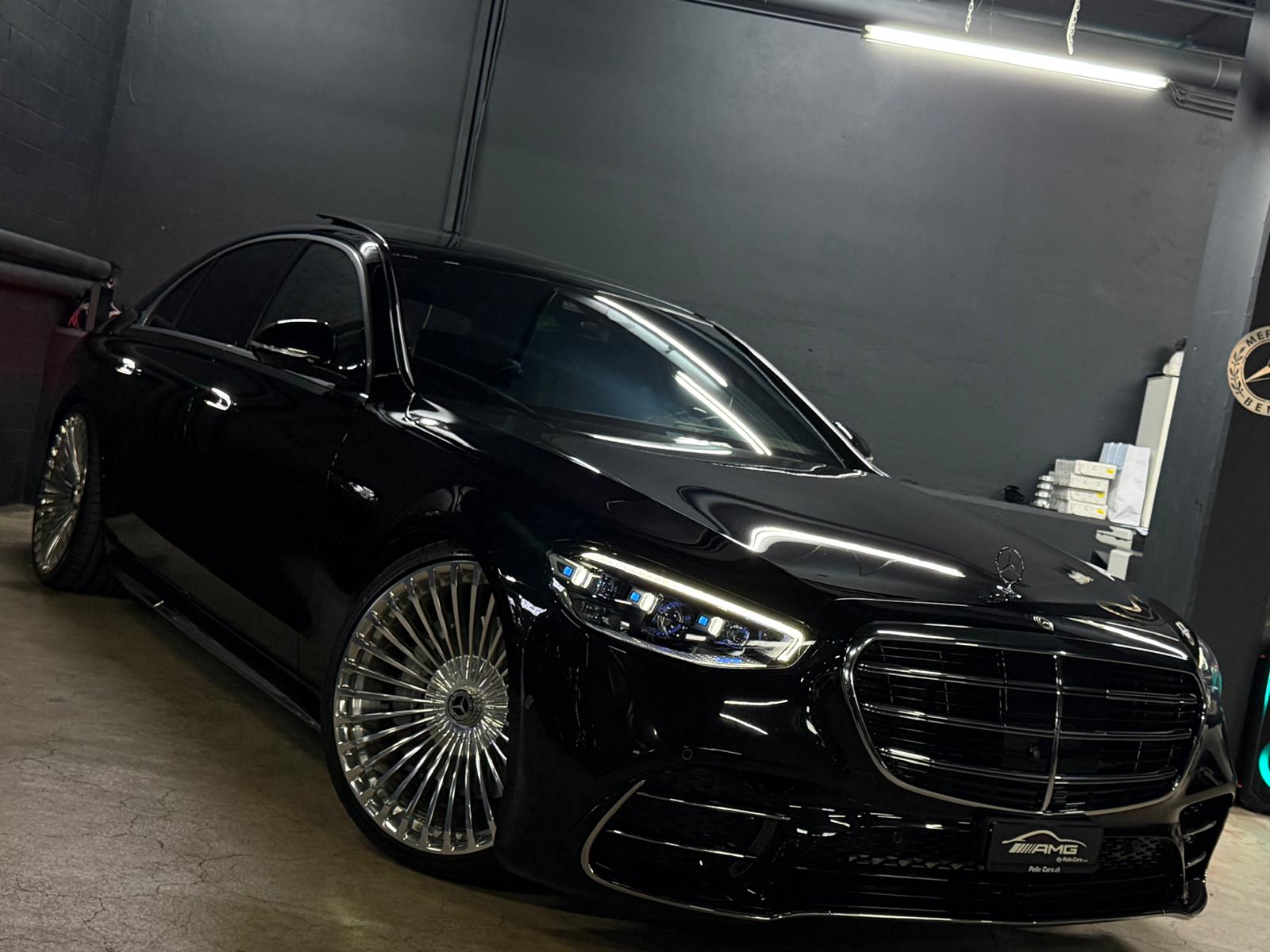MERCEDES-BENZ S 580 e AMG Line Black&Silve Performance 9G-Tronic 4 Jahre Werksgarantie & Gratisservice Vollausstattung-image-4