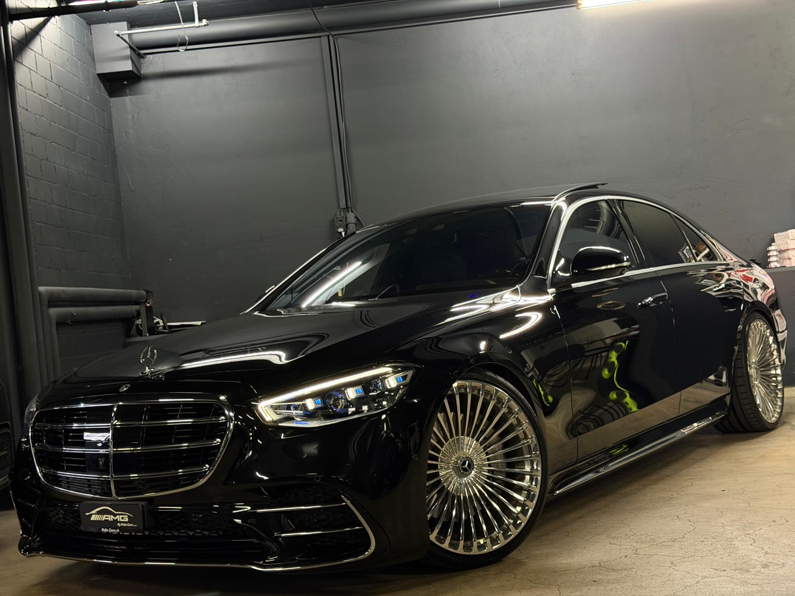 MERCEDES-BENZ S 580 e AMG Line Black&Silve Performance 9G-Tronic 4 Jahre Werksgarantie & Gratisservice Vollausstattung-image-0