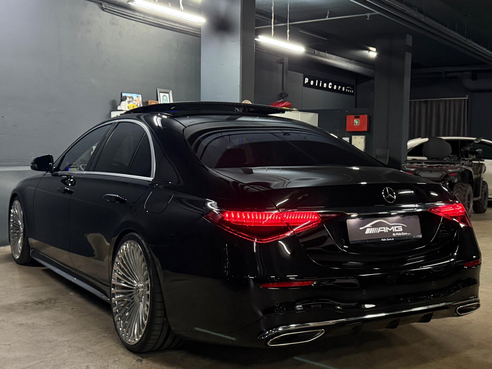 MERCEDES-BENZ S 580 e AMG Line Black&Silve Performance 9G-Tronic 4 Jahre Werksgarantie & Gratisservice Vollausstattung-image-7