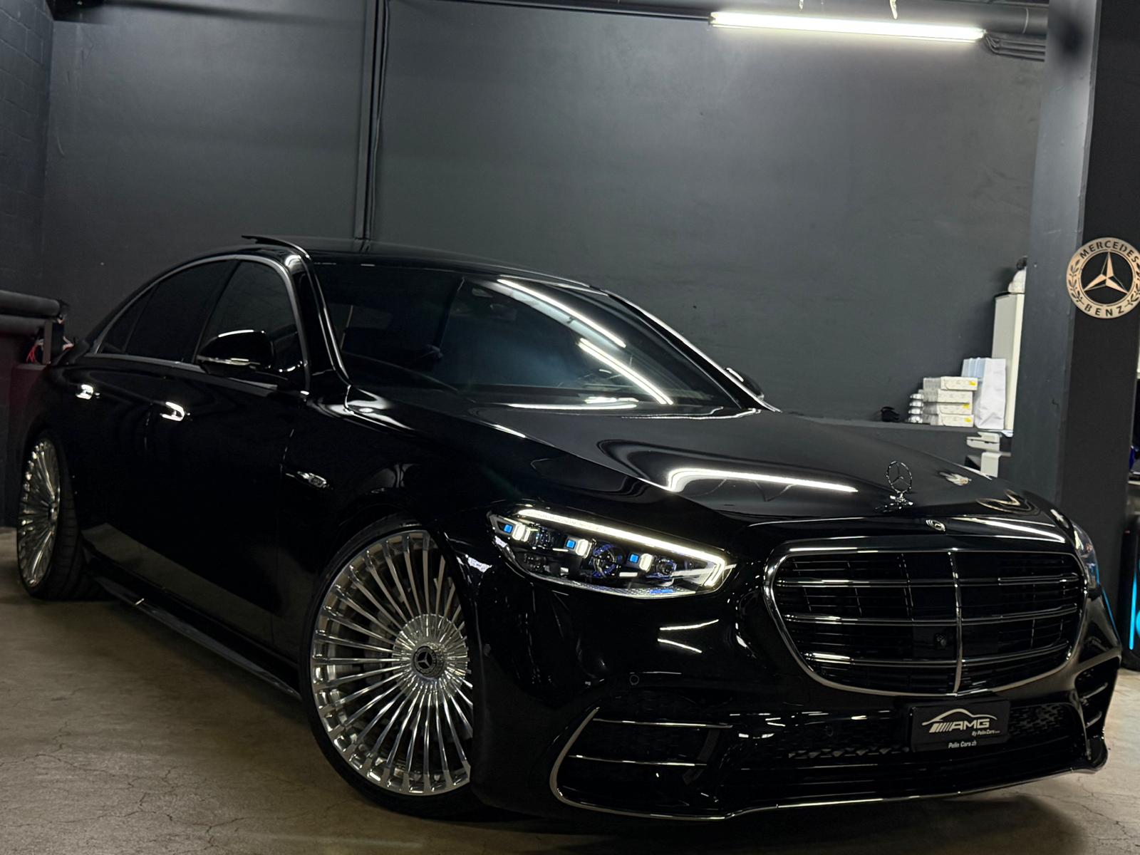 MERCEDES-BENZ S 580 e AMG Line Black&Silve Performance 9G-Tronic 4 Jahre Werksgarantie & Gratisservice Vollausstattung-image-3