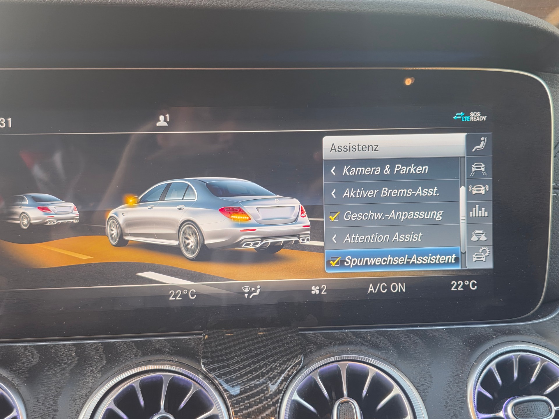 MERCEDES-BENZ E 200 AMG Line 4Matic 9G-Tronic ** E53 AMG UMBAU -TIEFER LEG. -20 ZOLL -BURMASTER -360° KAMERA -SAFETY + KOMFORT PAKET **-image-22