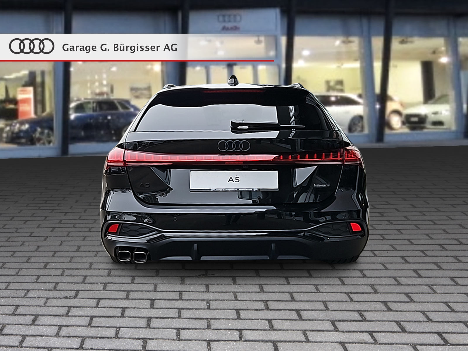 AUDI A5 Avant TDI quattro 150 kW S tronic Mythosschwarz Metallic-image-4