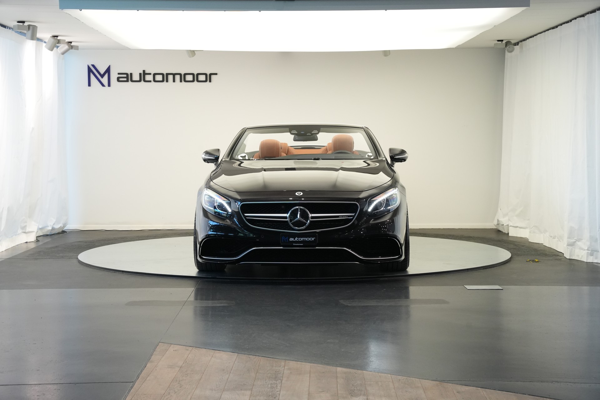 MERCEDES-BENZ S 63 AMG Cabriolet 4Matic Speedshift MCT *CH-Fahrzeug* *Designo Mokkaschwarz* *Swarowski*-image-1