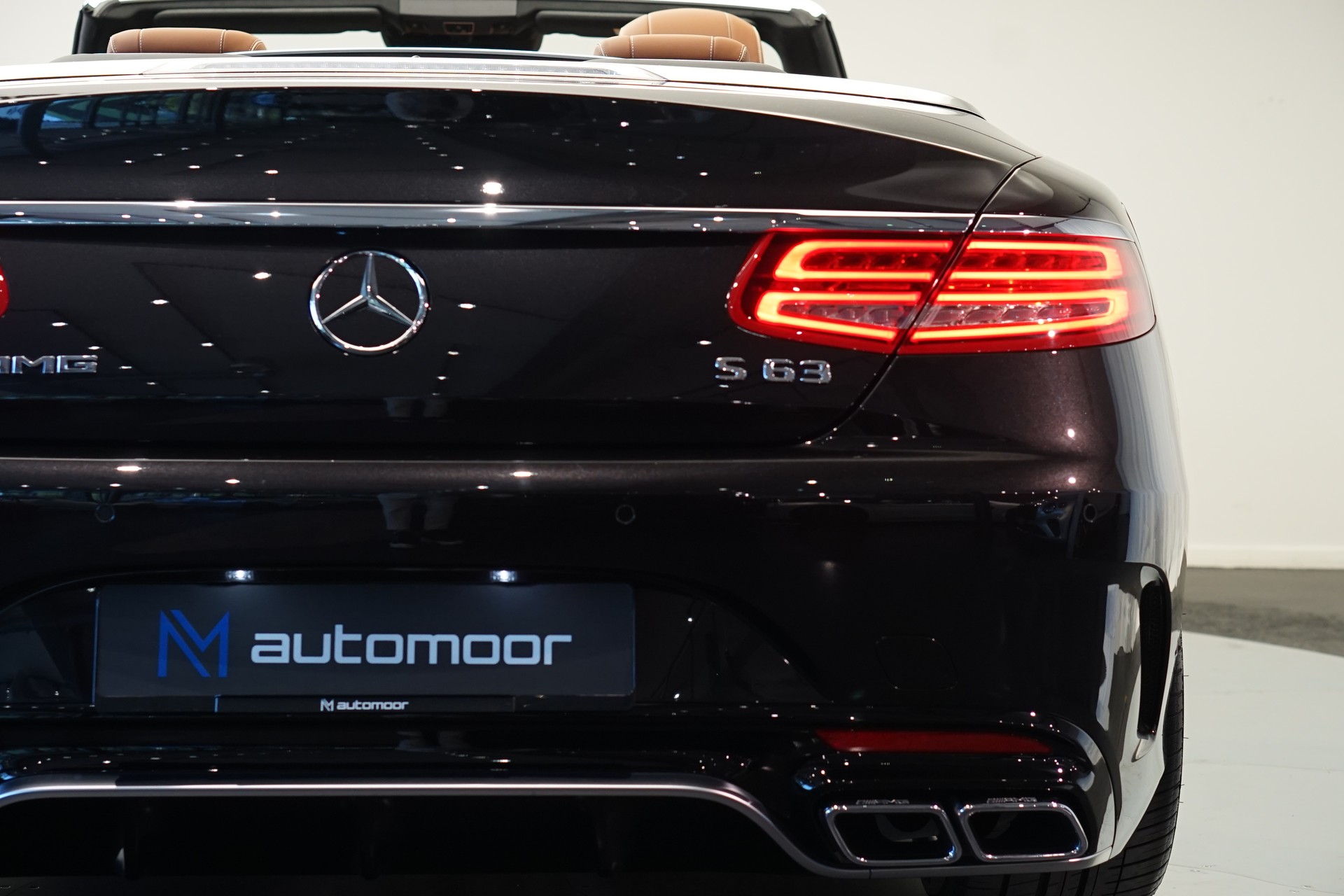 MERCEDES-BENZ S 63 AMG Cabriolet 4Matic Speedshift MCT *CH-Fahrzeug* *Designo Mokkaschwarz* *Swarowski*-image-45