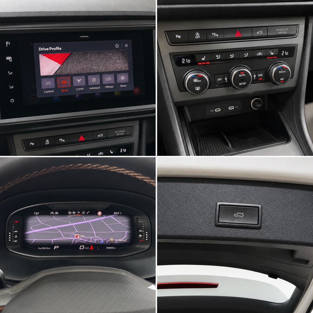 CUPRA Ateca 2.0TSI 4Drive DSG * Supersportlenkrad *-image-14