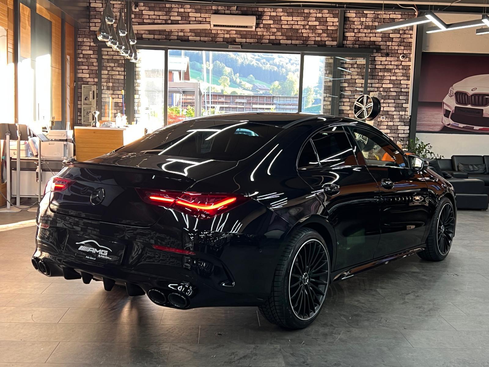 MERCEDES-BENZ CLA 200 ( CLA 45 AMG Bodykit ) Limited All Black Performance 3 Jahre MB Werksgarantie-image-4