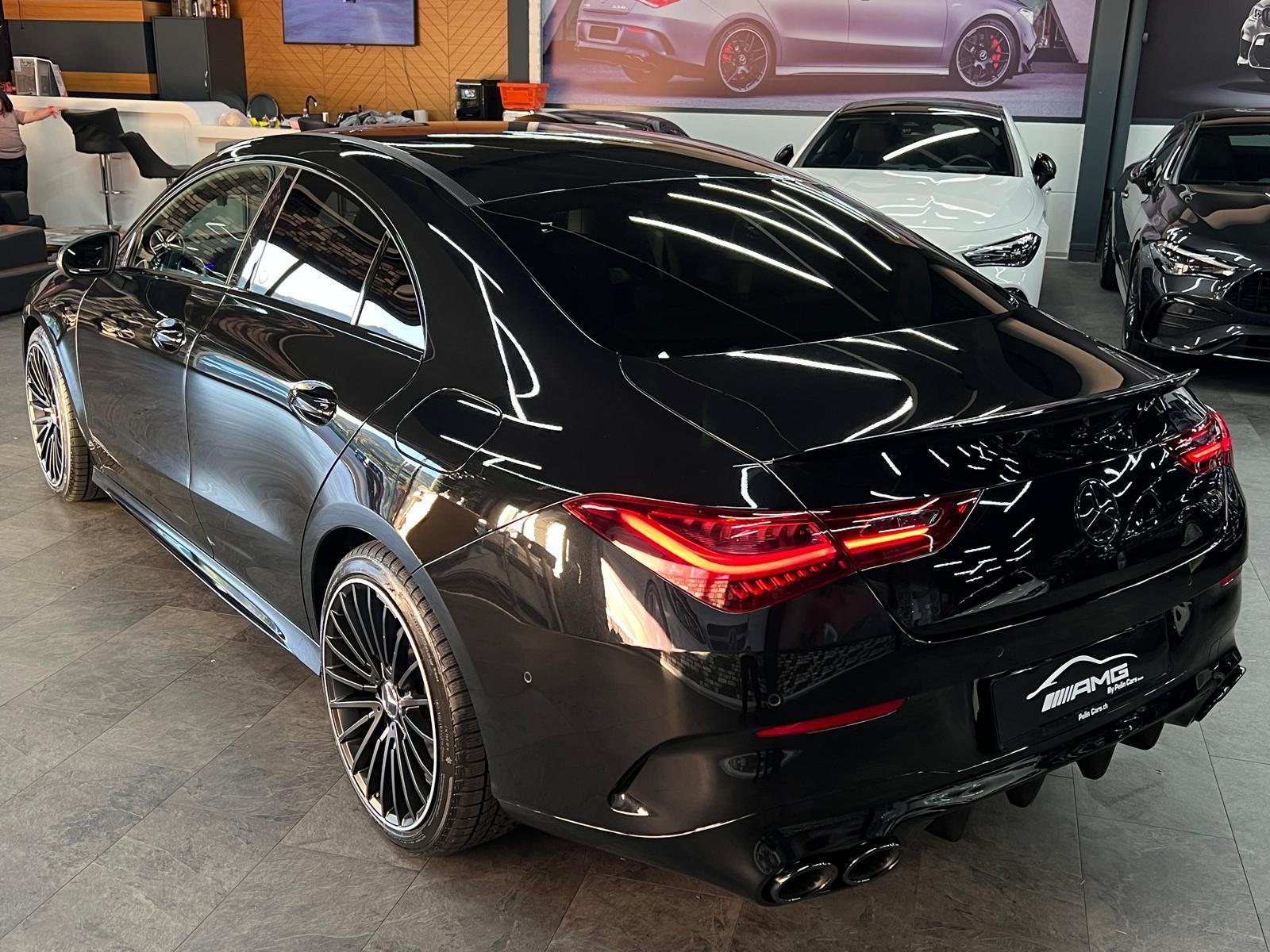 MERCEDES-BENZ CLA 200 ( CLA 45 AMG Bodykit ) Limited All Black Performance 3 Jahre MB Werksgarantie-image-6
