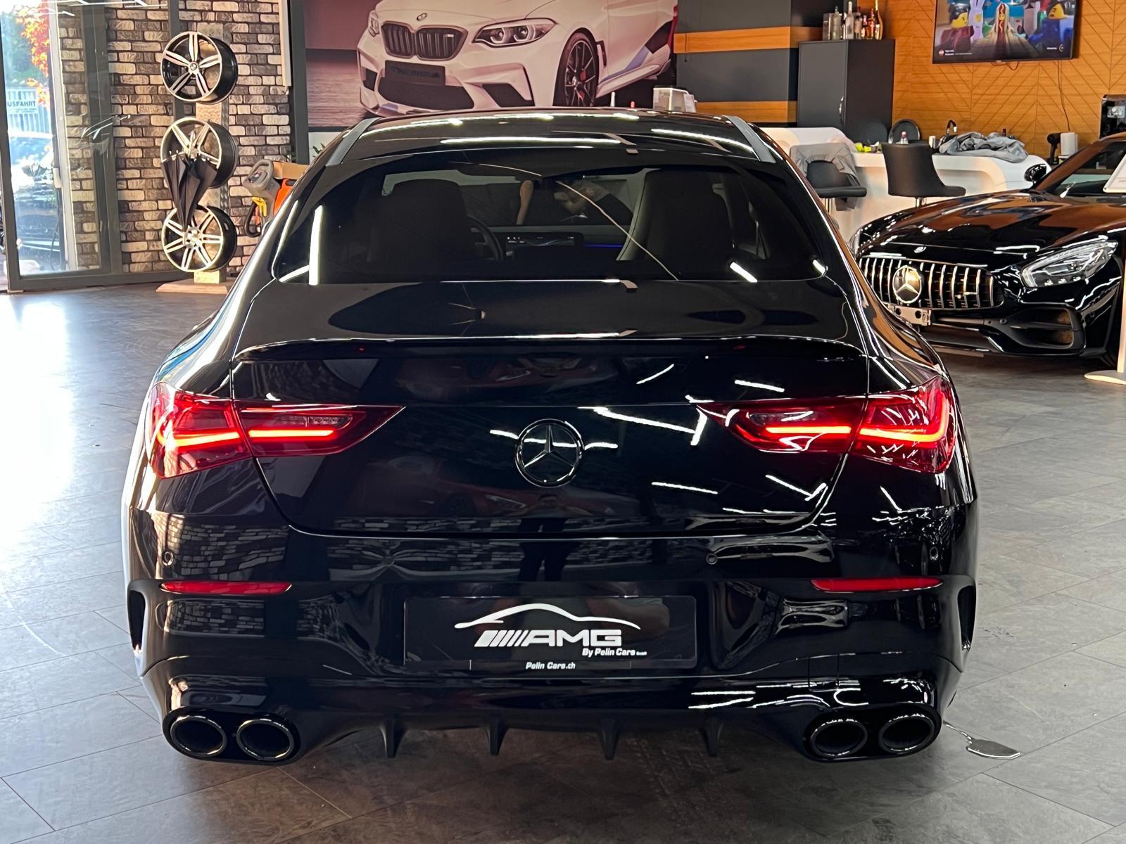 MERCEDES-BENZ CLA 200 ( CLA 45 AMG Bodykit ) Limited All Black Performance 3 Jahre MB Werksgarantie-image-5