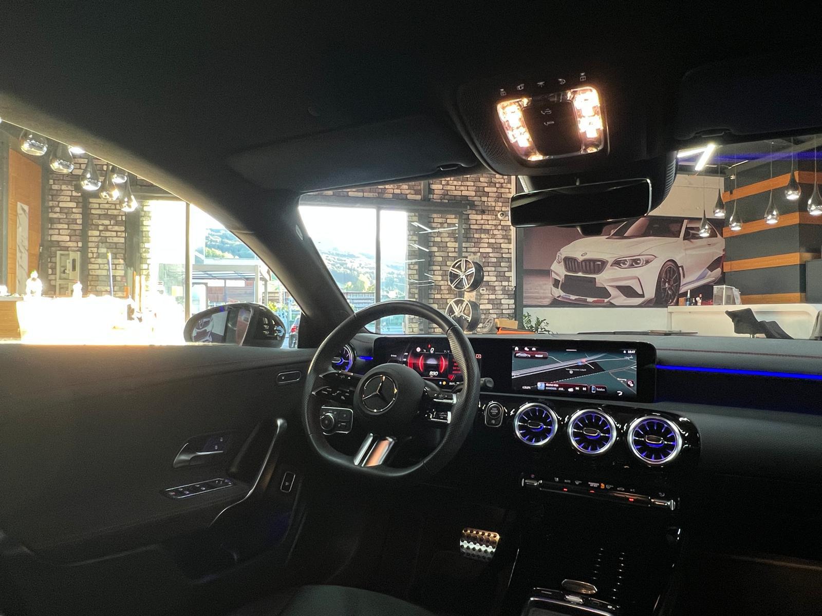 MERCEDES-BENZ CLA 200 ( CLA 45 AMG Bodykit ) Limited All Black Performance 3 Jahre MB Werksgarantie-image-8