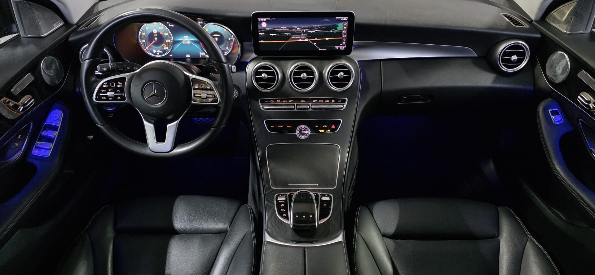 MERCEDES-BENZ C 220 d Swiss Star AMG Line 4M 9G-Tronic *CH FAHRZEUG*Panoramadach*-image-11