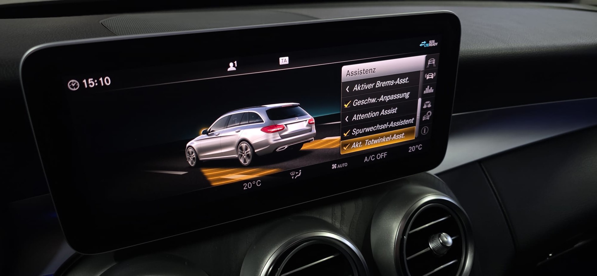 MERCEDES-BENZ C 220 d Swiss Star AMG Line 4M 9G-Tronic *CH FAHRZEUG*Panoramadach*-image-19