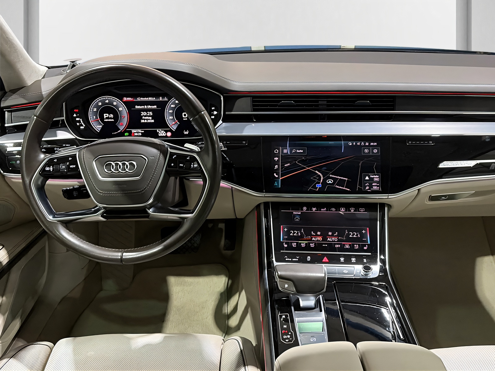 AUDI A8 55 L TFSI qu**Matrix,SthZ,head up,Panodach,360 Kam,Frisch ab MFK**Np. CHF 180'301.-**-image-6