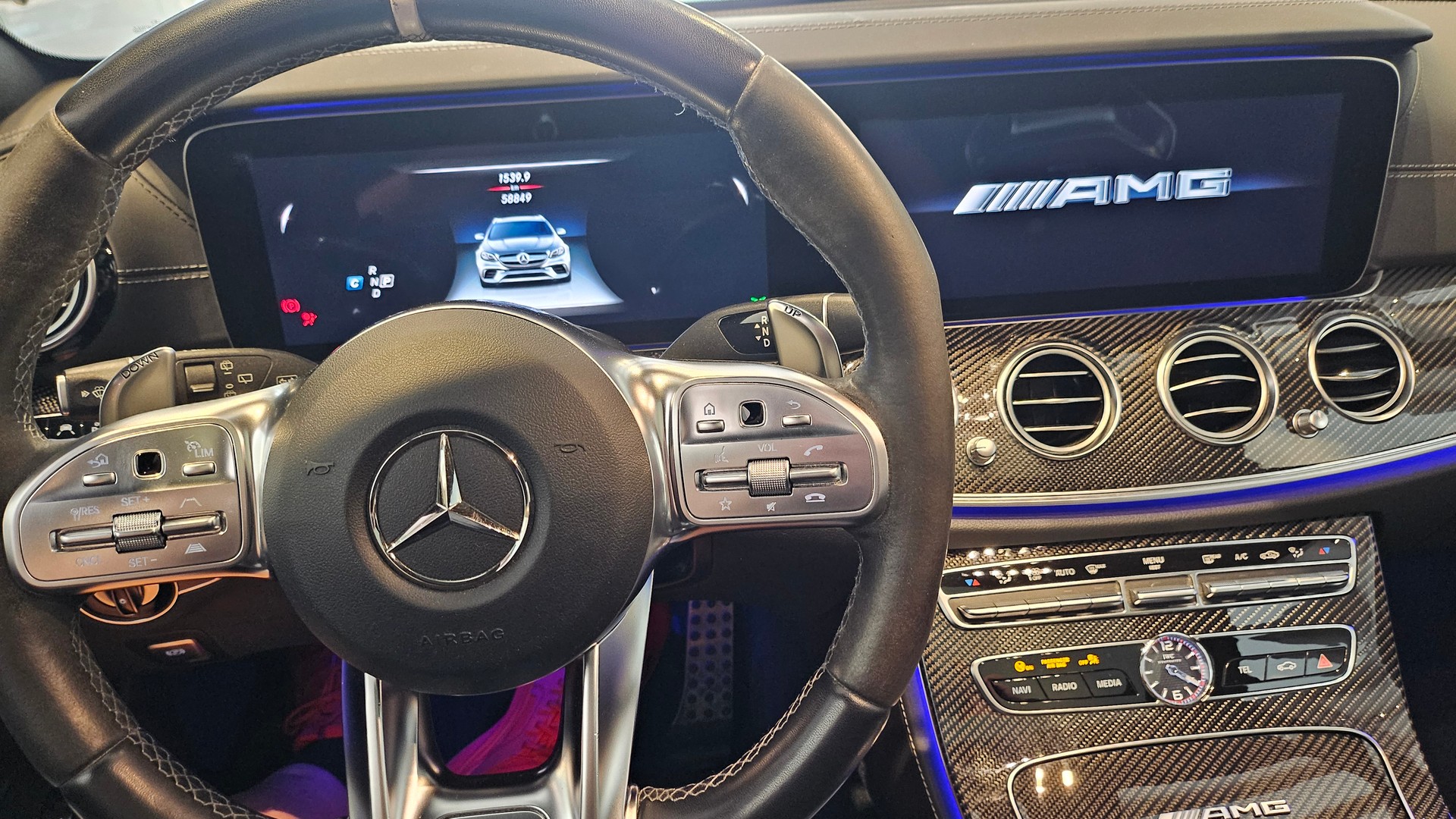 MERCEDES-BENZ E 63 AMG S 4 Matic 9G-Tronic, 612 PS selenitgrau, Top Ausstattung AMG Performance-Abgasanlageđ„-image-26