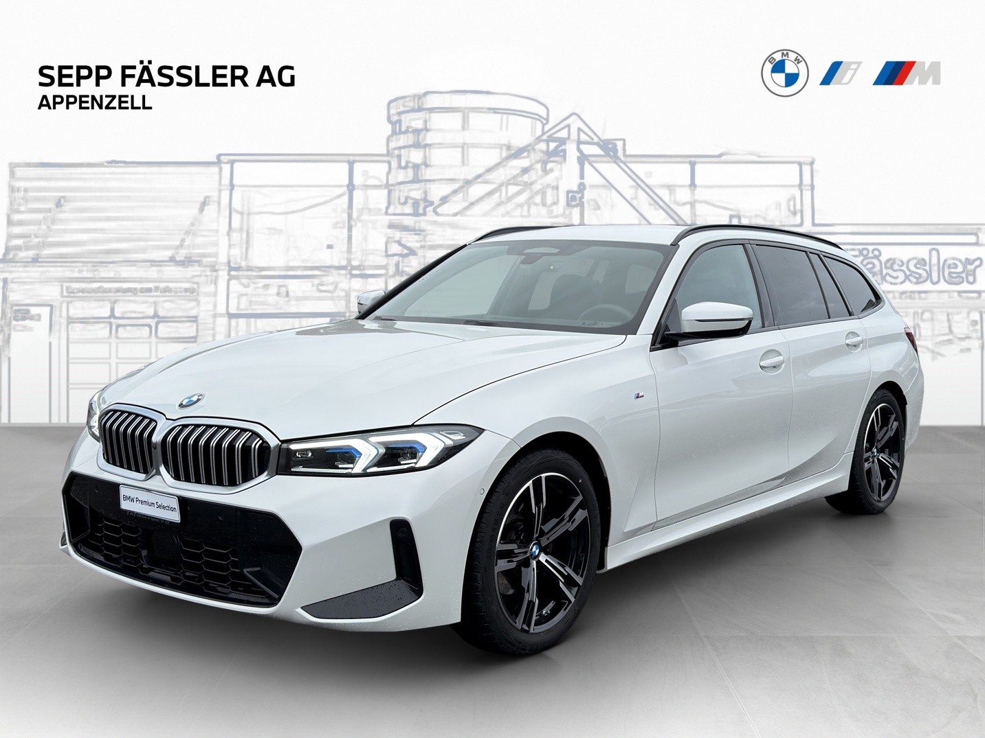 BMW 320d xDrive 48V Touring Steptronic M Sport-image-0