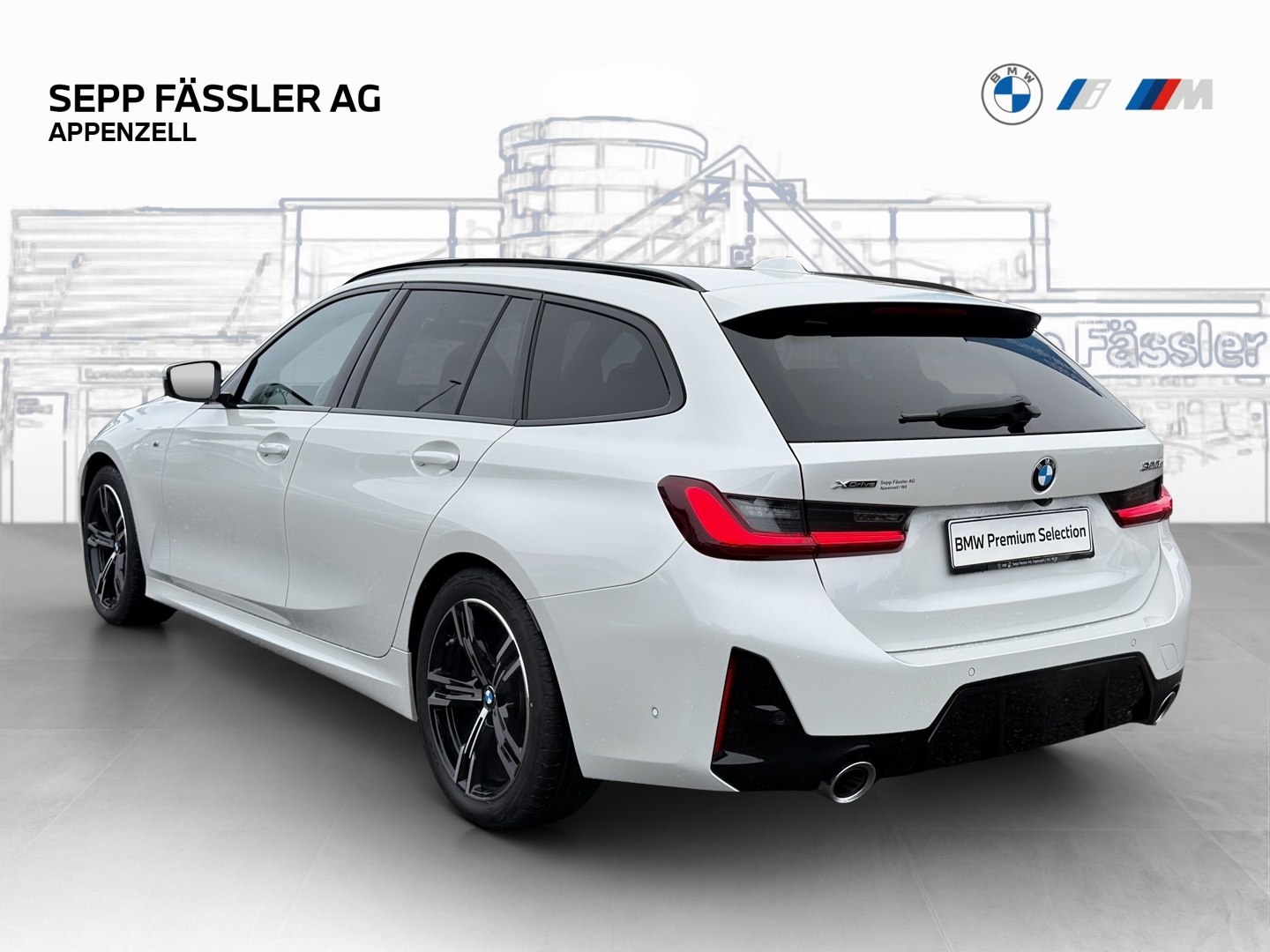 BMW 320d xDrive 48V Touring Steptronic M Sport-image-2