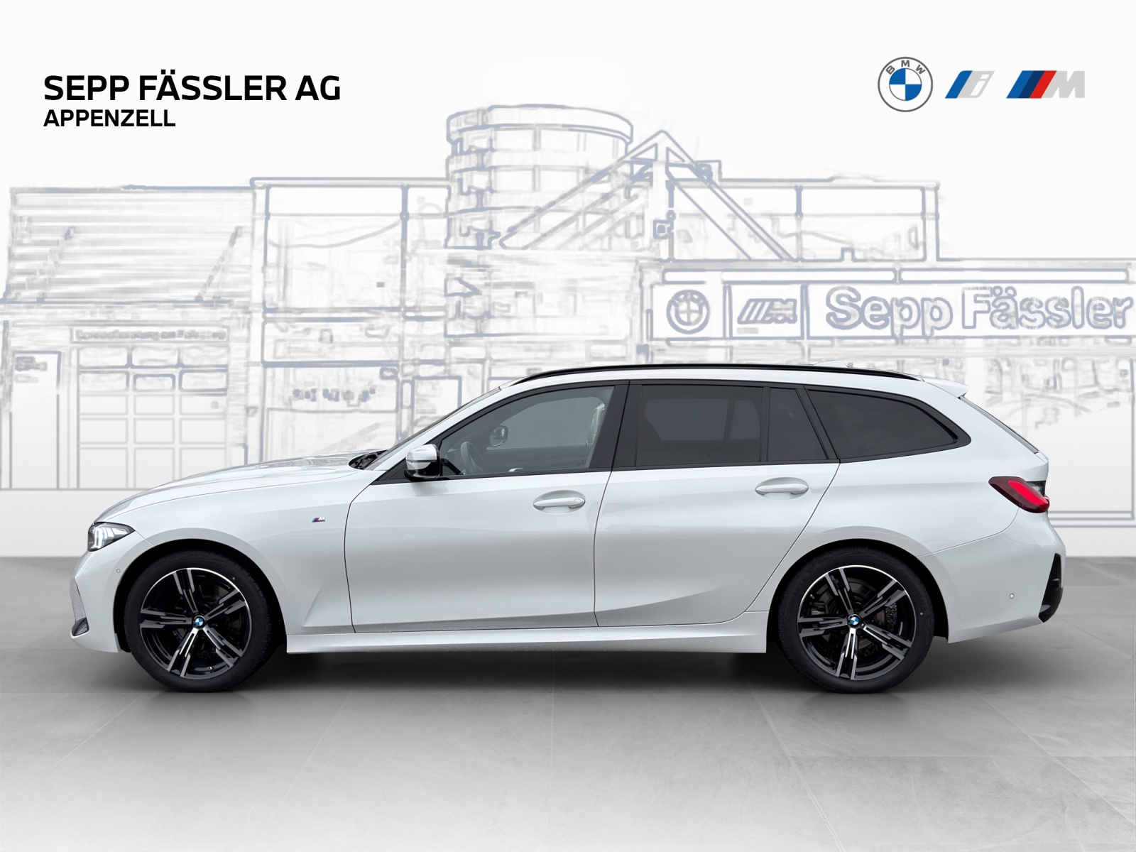 BMW 320d xDrive 48V Touring Steptronic M Sport-image-1