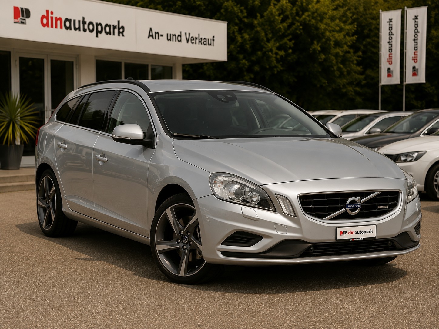 VOLVO V60 D5 AWD R-Design Geartronic * CH-Fahrzeug * 230PS * inkl. Garantie *-showroom-element-2