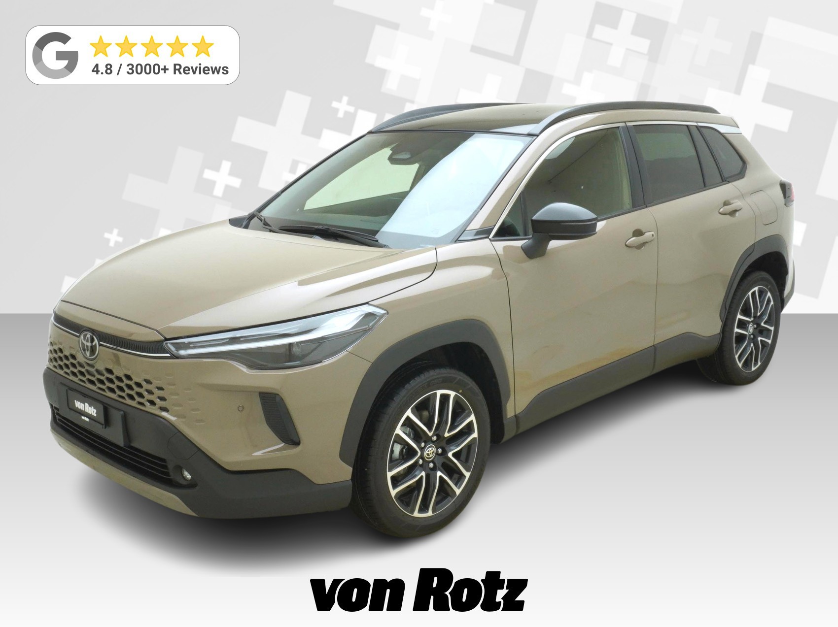 TOYOTA Corolla Cross 2.0 HSD Trend AWD-i ** mit Panorama-Glasdach **-image-0