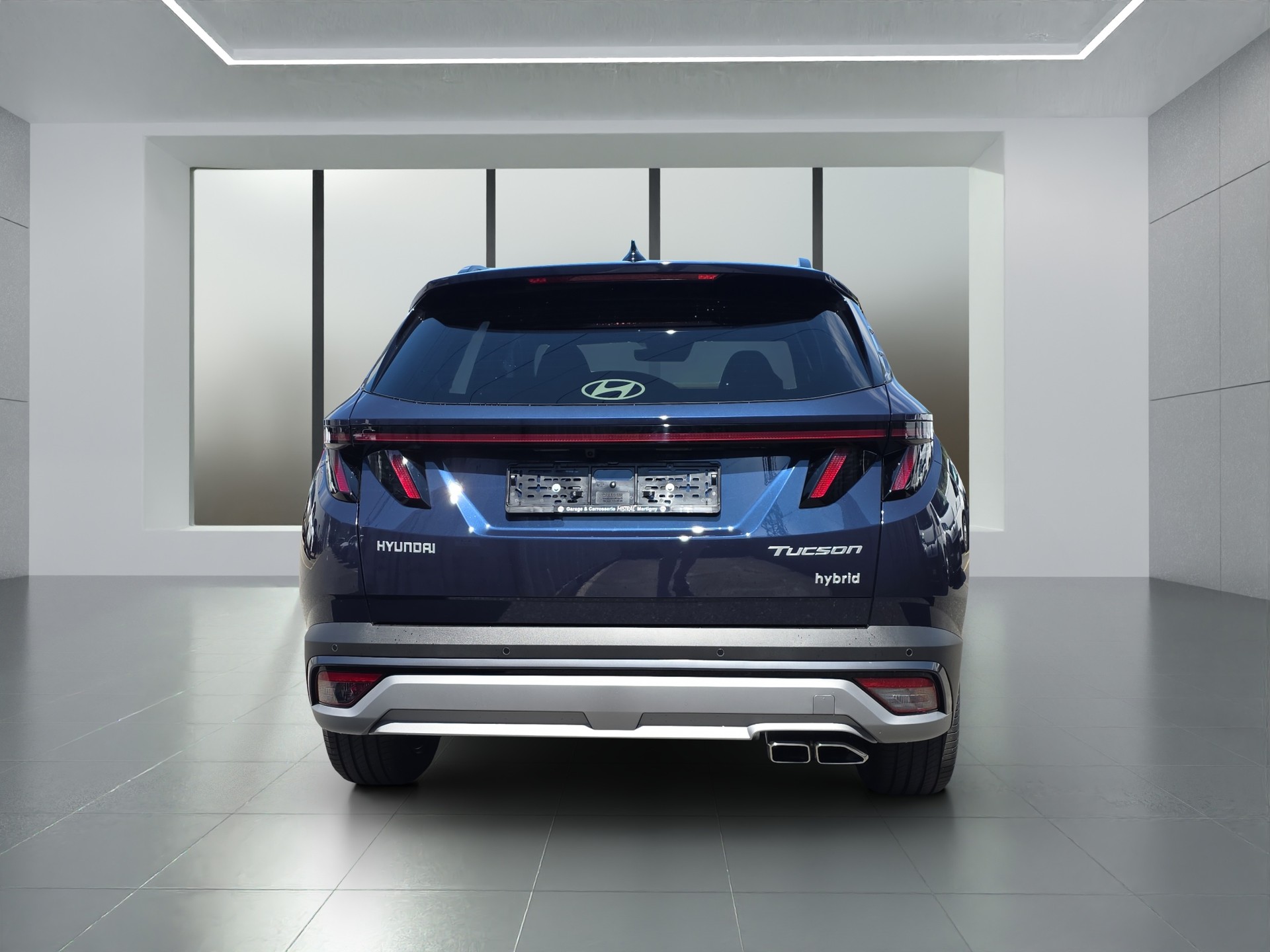 HYUNDAI Tucson 1.6 T-GDi HEV Origo Blackline 4WD-image-3