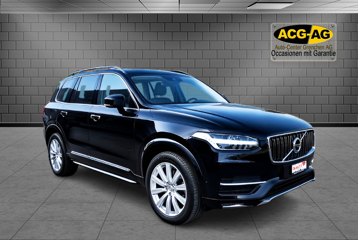 VOLVO XC90 D5 AWD Momentum Geartronic ** 7-Plätzer ** Voll-Leder ** Navi ** RF-Kamera 360° ** Panorama-Glasdach ** Sitzmemory **