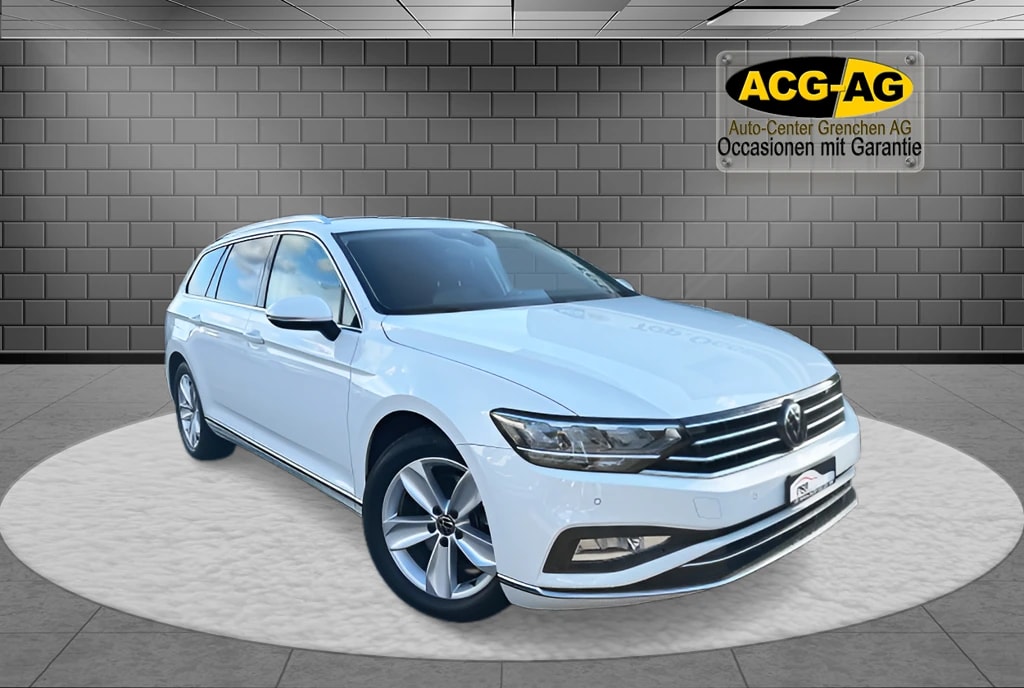 VW Passat 2.0 TDI BMT Elegance DSG ** Voll-Leder ** Gr-Navi ** RF-Kamera ** ACC ** Totwinkel-Assistent ** Anh-Kupplung ** Ab MFK-image-0