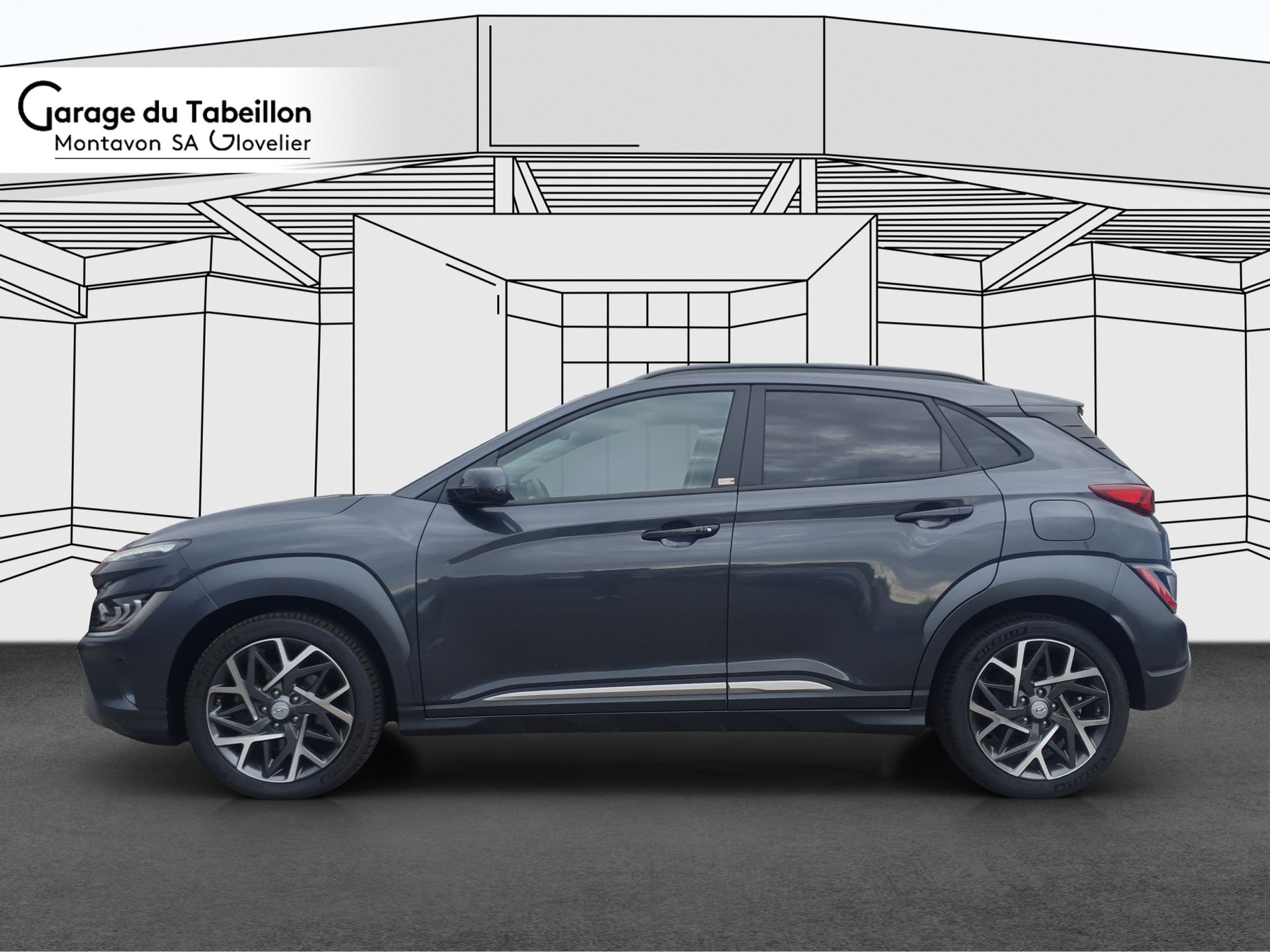 HYUNDAI Kona 1.6 GDi Hybrid Vertex Auto. Crochet-image-1