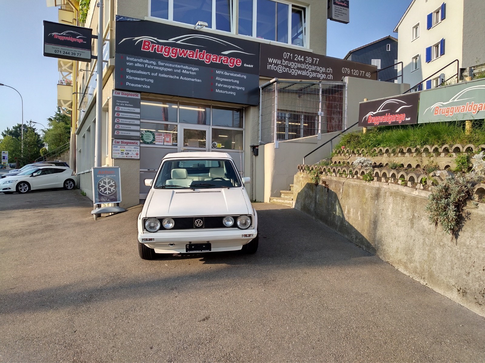 VW Golf Cabriolet 1800 GL Quartett/Special/White-image-0