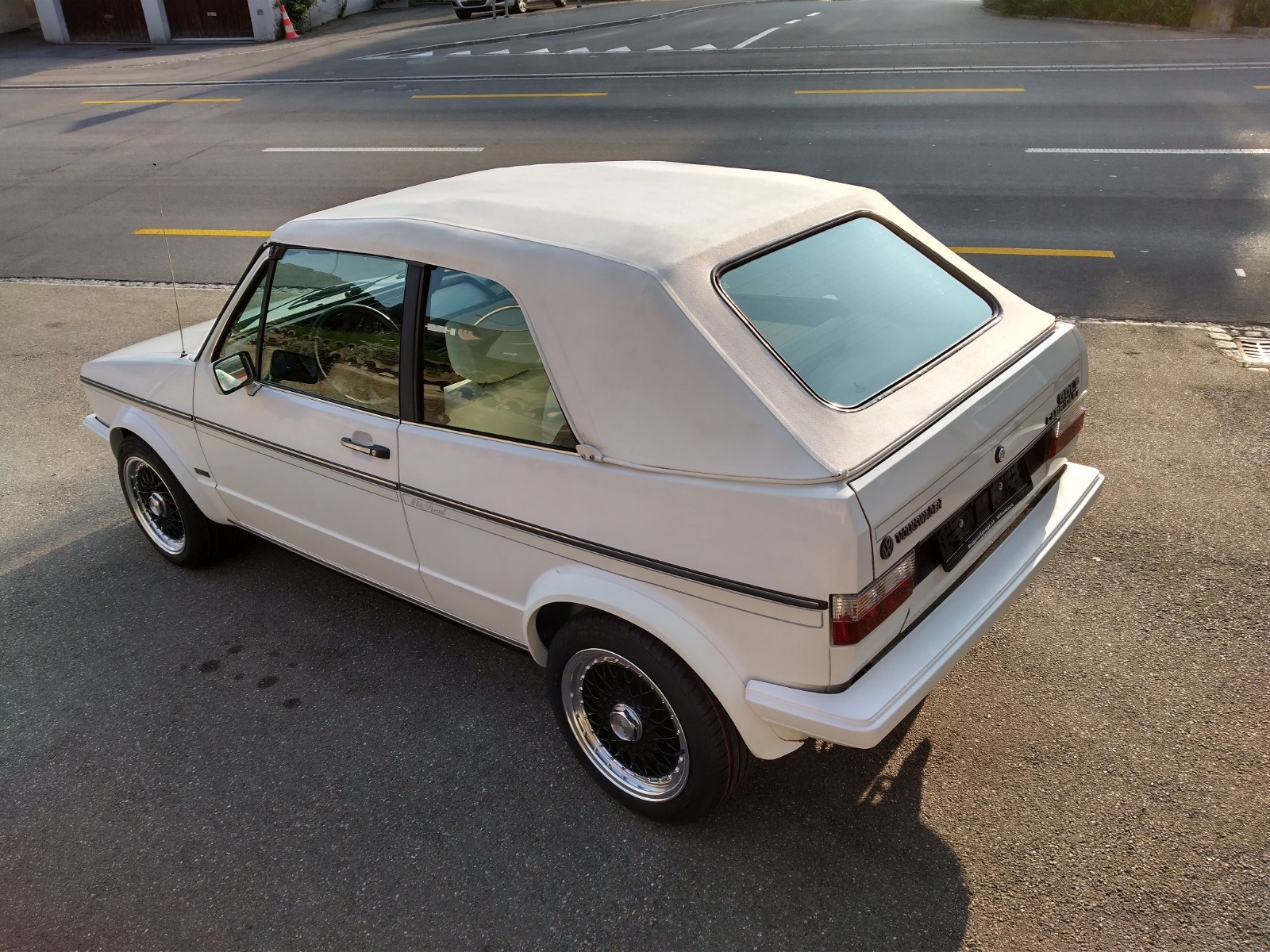 VW Golf Cabriolet 1800 GL Quartett/Special/White-image-12