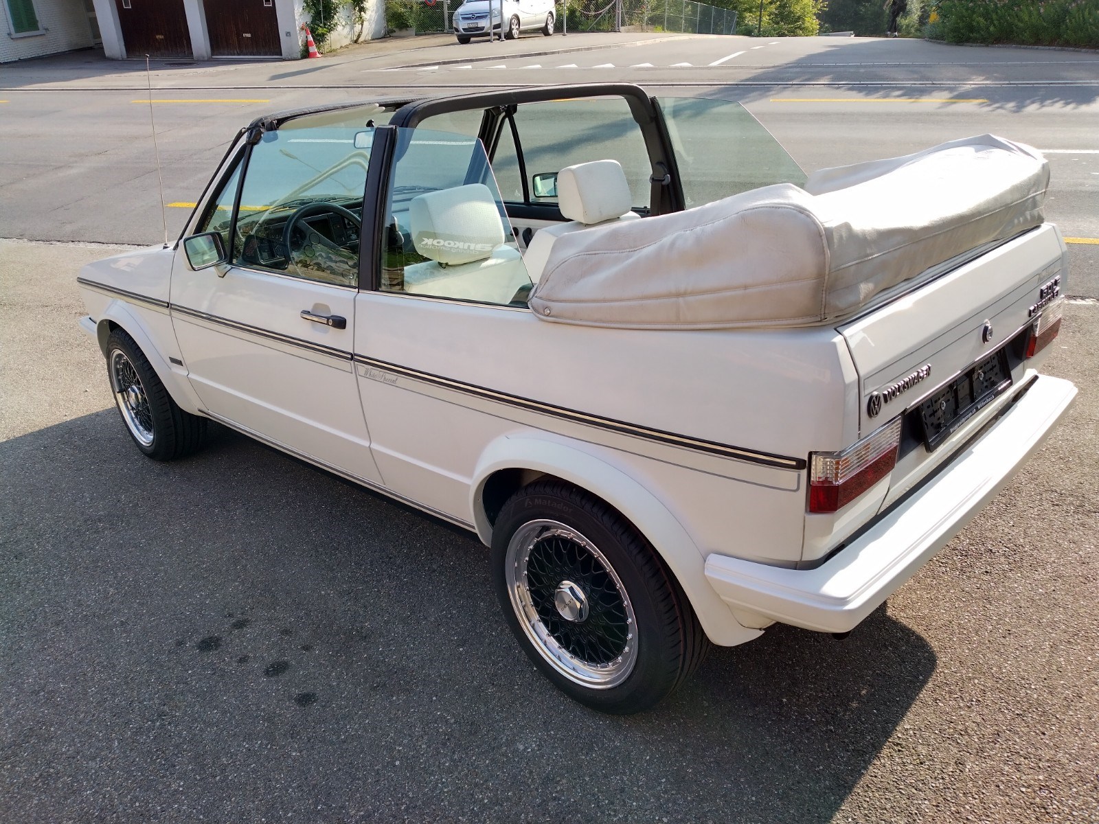 VW Golf Cabriolet 1800 GL Quartett/Special/White-image-2