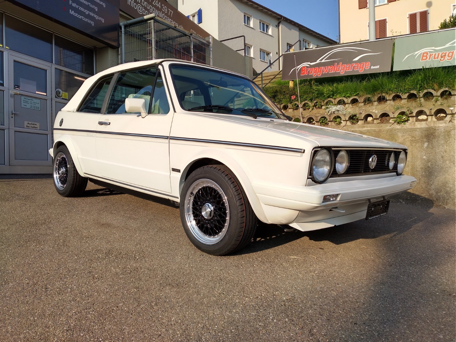 VW Golf Cabriolet 1800 GL Quartett/Special/White-image-6
