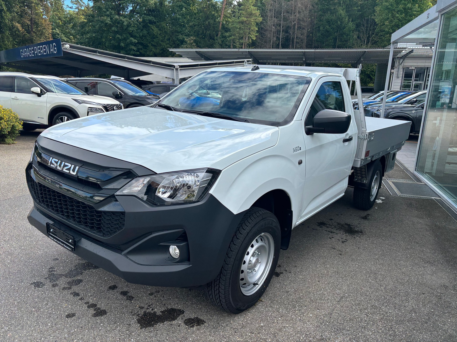ISUZU D-MAX 1.9 Single mit Alu-Brücke N60B 4x4 AT-image-1